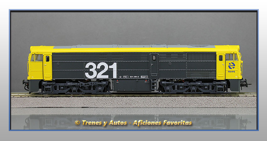 Locomotora diésel Alco Serie 321 "Taxi" - Renfe