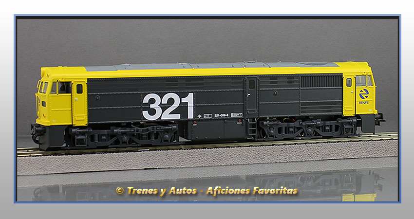 Locomotora diésel Alco Serie 321 "Taxi" - Renfe