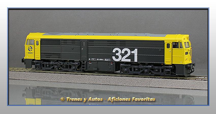 Locomotora diésel Alco Serie 321 "Taxi" - Renfe
