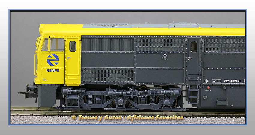 Locomotora diésel Alco Serie 321 "Taxi" - Renfe