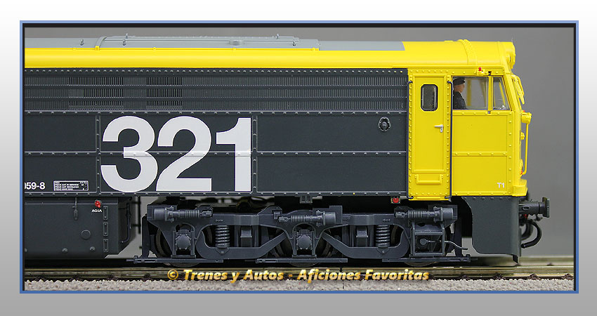 Locomotora diésel Alco Serie 321 "Taxi" - Renfe