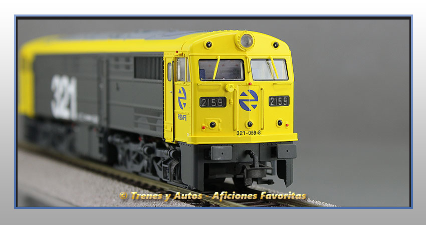 Locomotora diésel Alco Serie 321 "Taxi" - Renfe