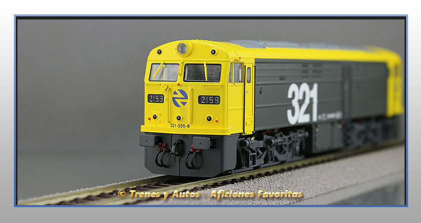 Locomotora diésel Alco Serie 321 "Taxi" - Renfe