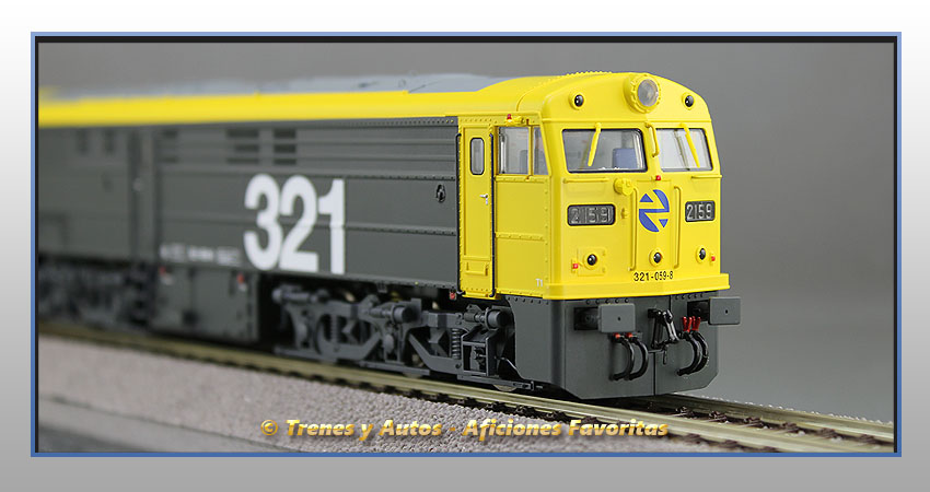 Locomotora diésel Alco Serie 321 "Taxi" - Renfe