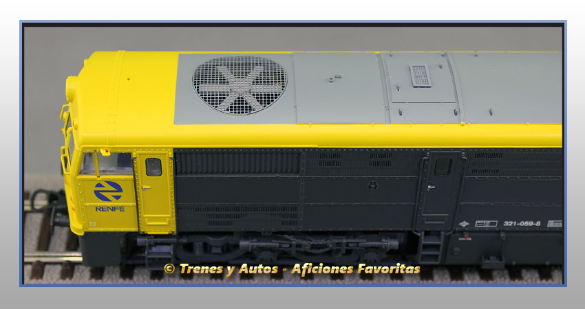 Locomotora diésel Alco Serie 321 "Taxi" - Renfe
