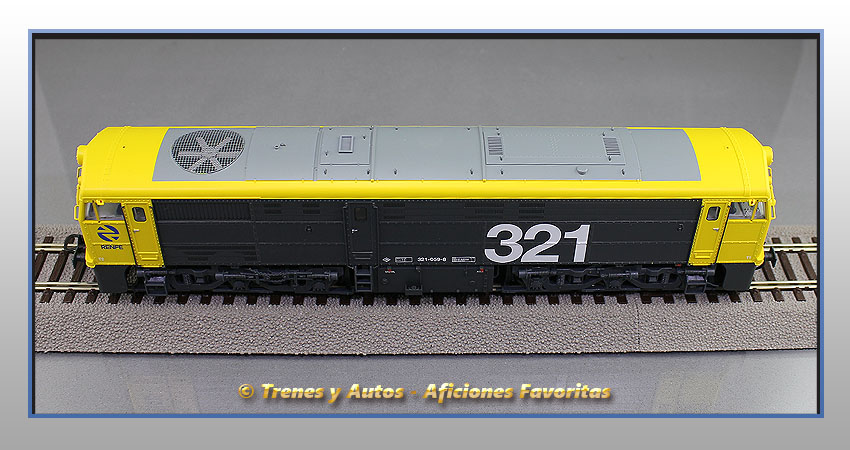 Locomotora diésel Alco Serie 321 "Taxi" - Renfe