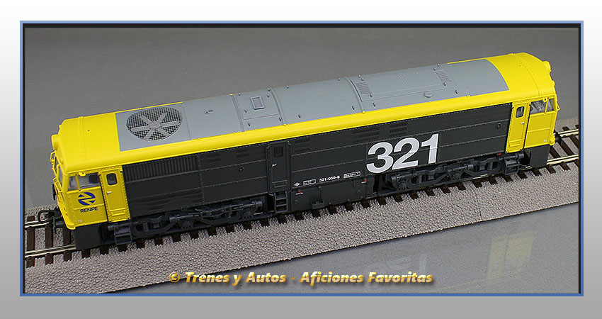 Locomotora diésel Alco Serie 321 "Taxi" - Renfe