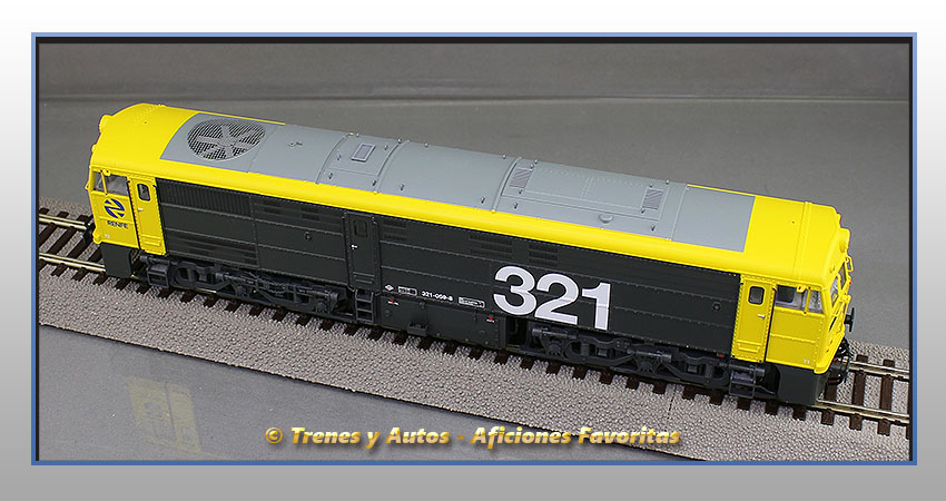 Locomotora diésel Alco Serie 321 "Taxi" - Renfe