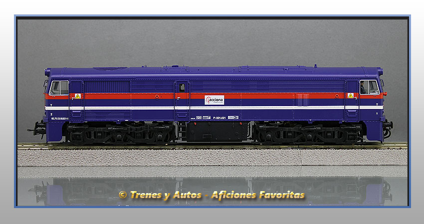 Locomotora diésel Serie 321 P-321-021 - Acciona
