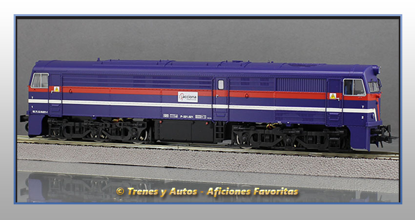Locomotora diésel Serie 321 P-321-021 - Acciona