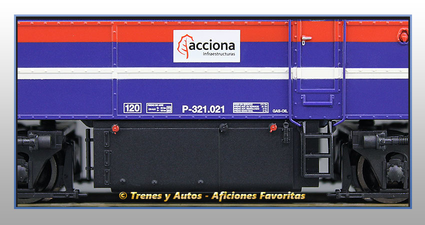Locomotora diésel Serie 321 P-321-021 - Acciona