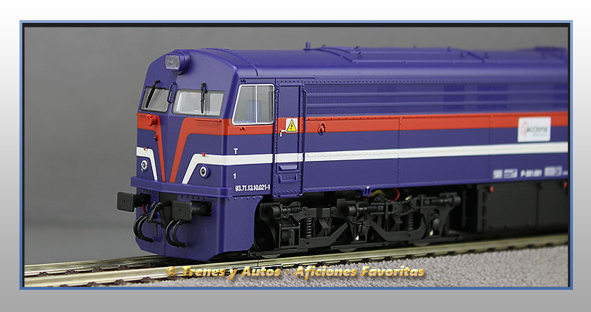 Locomotora diésel Serie 321 P-321-021 - Acciona