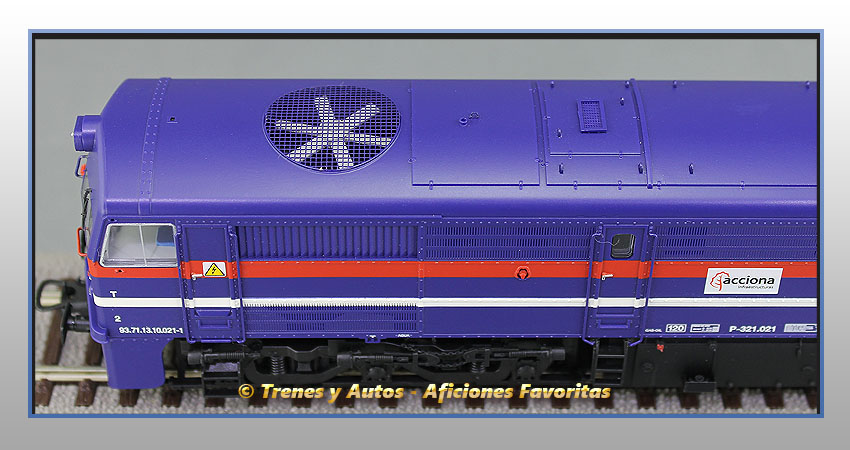 Locomotora diésel Serie 321 P-321-021 - Acciona