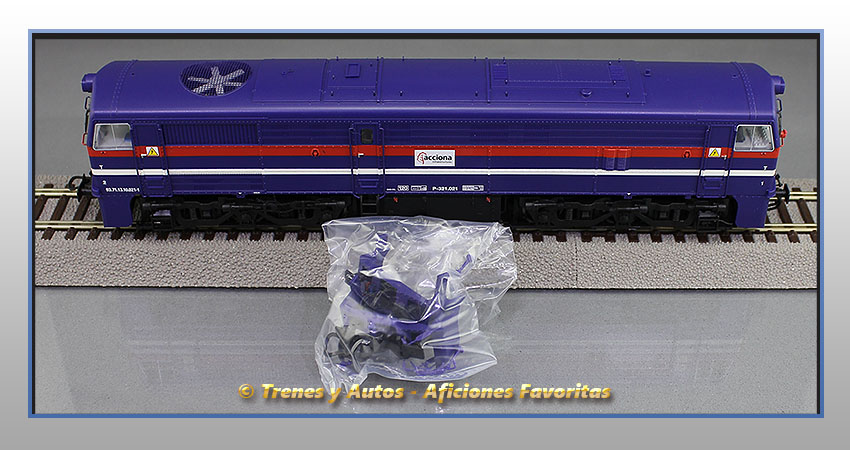 Locomotora diésel Serie 321 P-321-021 - Acciona (Complementos)