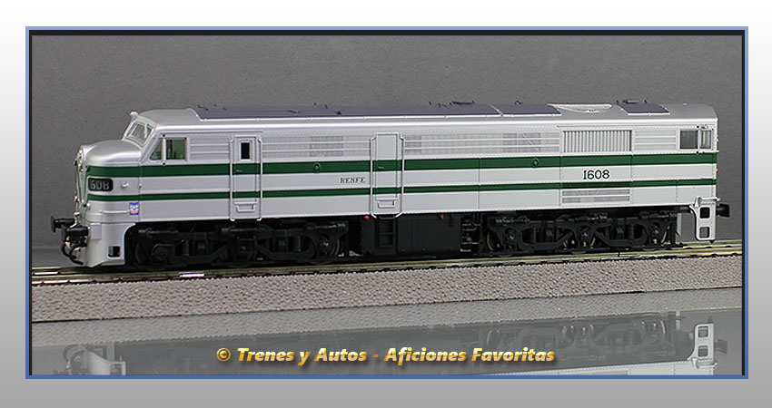 Locomotora diésel Serie 316/1608 - Renfe