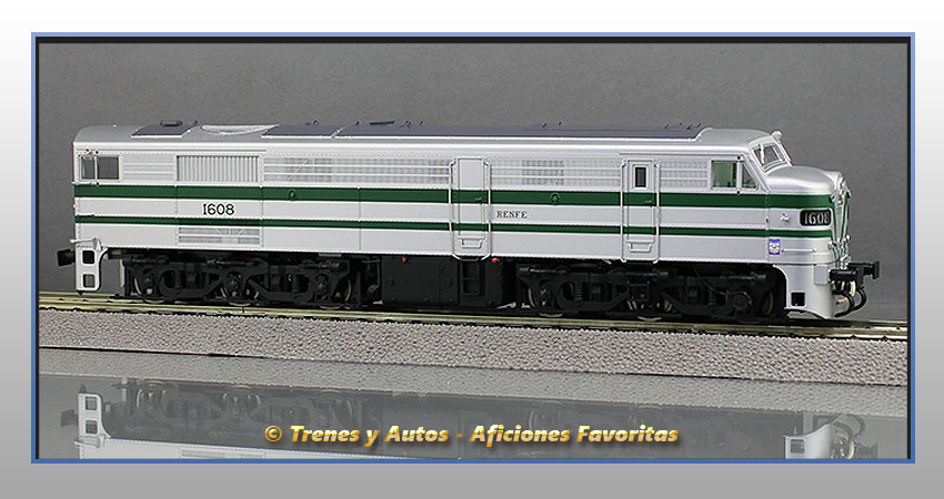 Locomotora diésel Serie 316/1608 - Renfe