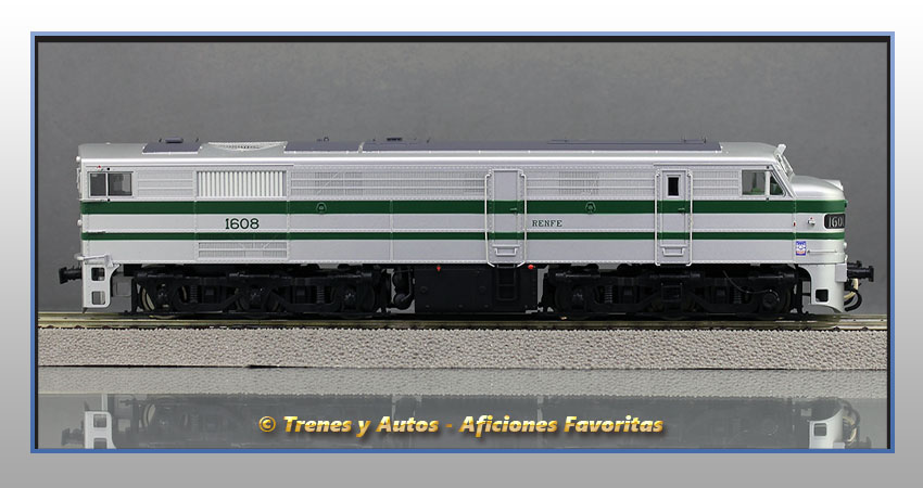 Locomotora diésel Serie 316/1608 - Renfe