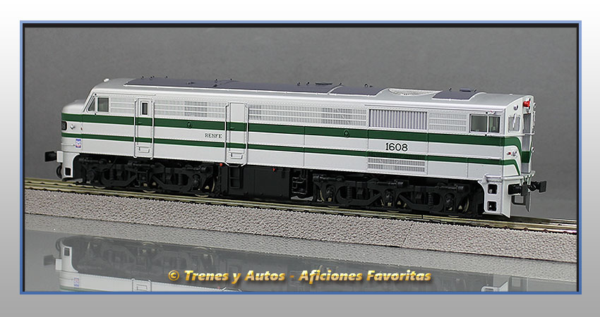 Locomotora diésel Serie 316/1608 - Renfe