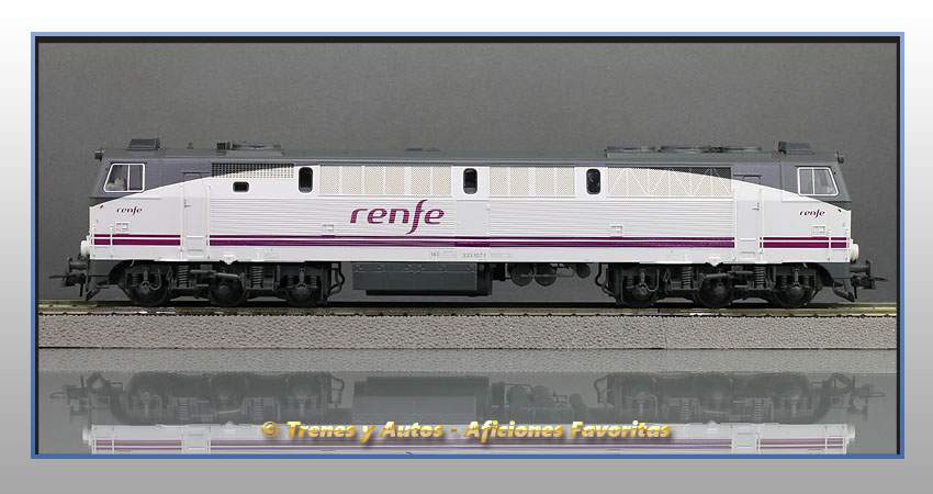 Locomotora diésel Serie 333 "Pantone" - Renfe