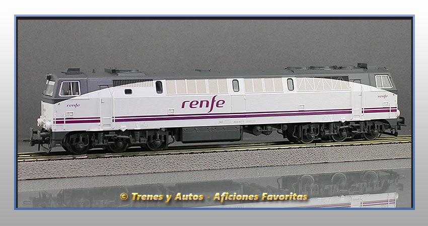 Locomotora diésel Serie 333 "Pantone" - Renfe
