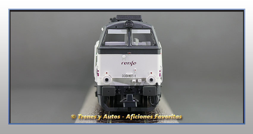 Locomotora diésel Serie 333 "Pantone" - Renfe
