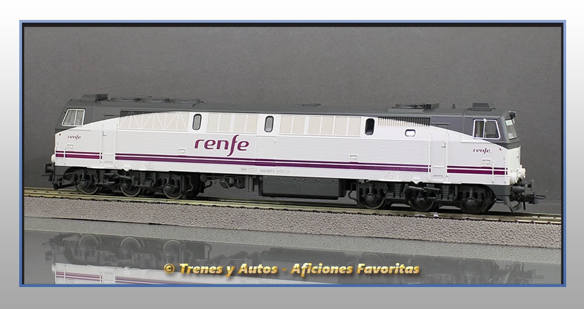 Locomotora diésel Serie 333 "Pantone" - Renfe