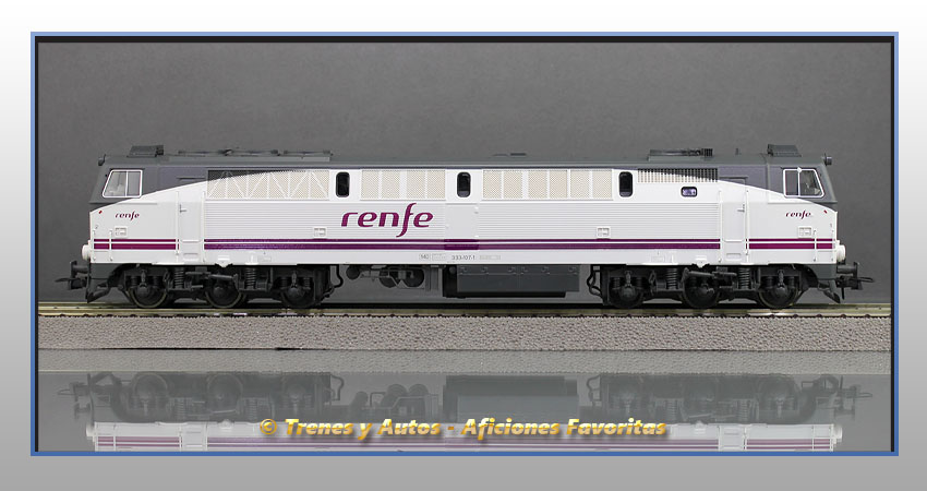 Locomotora diésel Serie 333 "Pantone" - Renfe