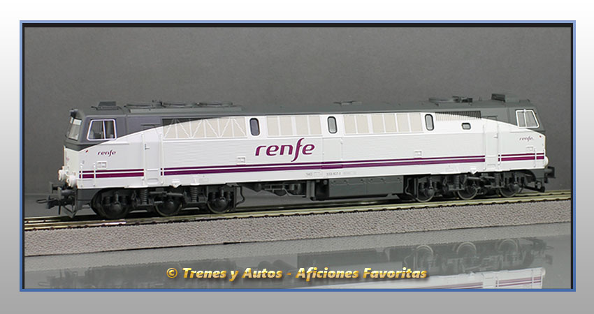 Locomotora diésel Serie 333 "Pantone" - Renfe