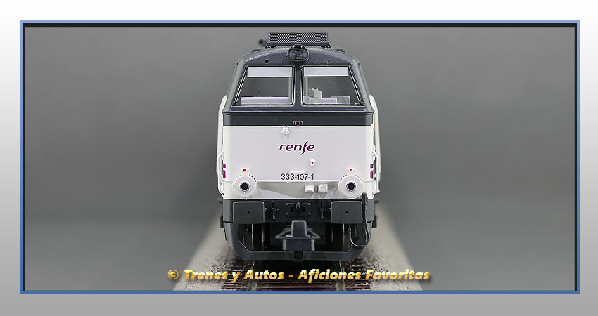 Locomotora diésel Serie 333 "Pantone" - Renfe