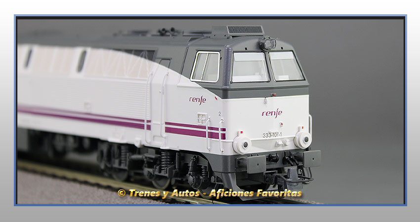 Locomotora diésel Serie 333 "Pantone" - Renfe