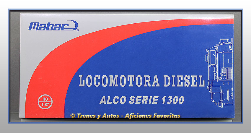 Locomotora diésel Alco Serie 1300-1323 - Renfe