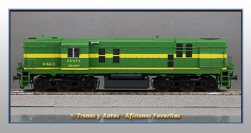 Locomotora diésel Alco Serie 1300-1323 - Renfe