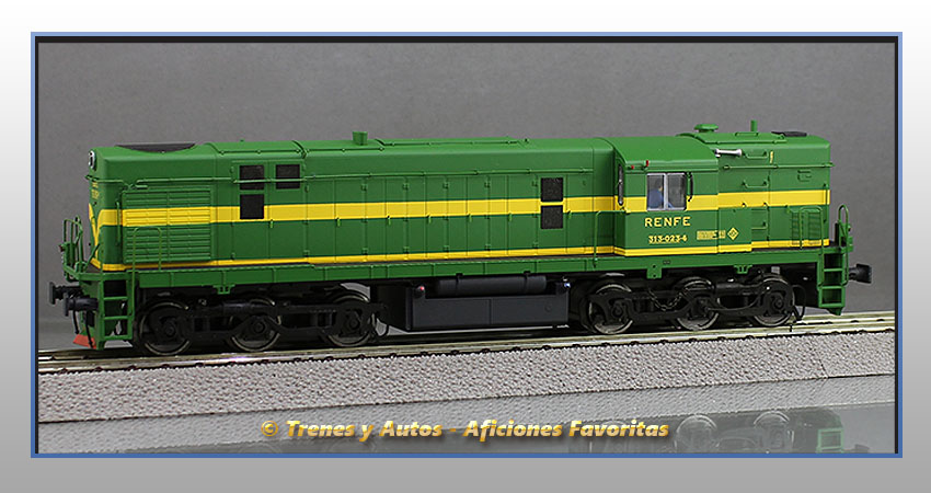 Locomotora diésel Alco Serie 1300-1323 - Renfe