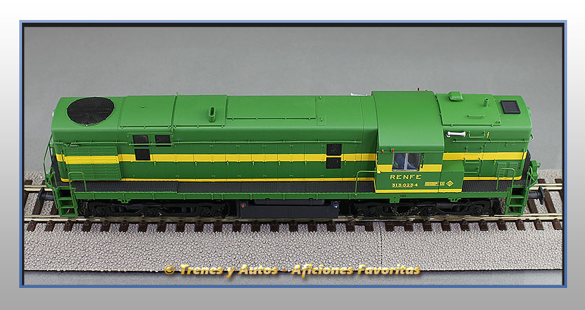 Locomotora diésel Alco Serie 1300-1323 - Renfe