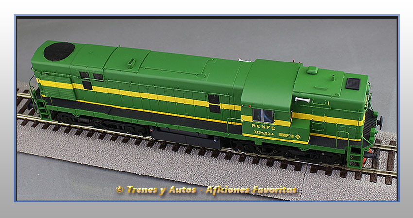 Locomotora diésel Alco Serie 1300-1323 - Renfe
