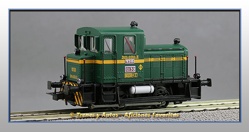 Locomotora diésel maniobras Serie 10100 "MEMË" 10130 - Renfe