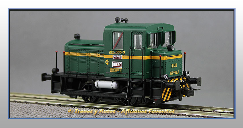 Locomotora diésel maniobras Serie 10100 "MEMË" 10130 - Renfe