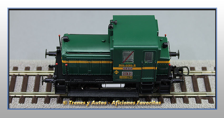 Locomotora diésel maniobras Serie 10100 "MEMË" 10130 - Renfe