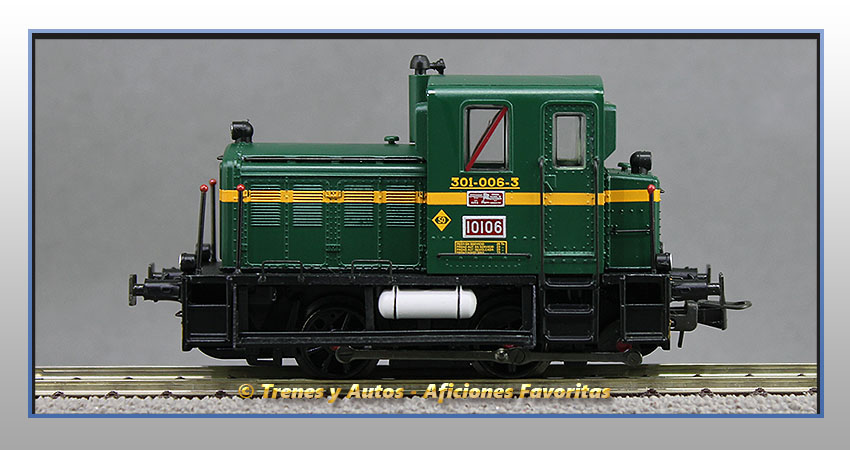 Locomotora diésel maniobras Serie 10100 "MEMË" 10106 - Renfe