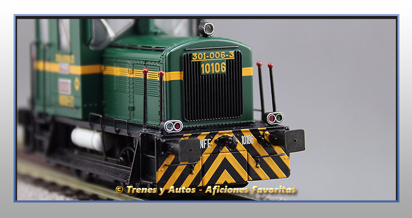 Locomotora diésel maniobras Serie 10100 "MEMË" 10106 - Renfe