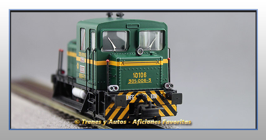 Locomotora diésel maniobras Serie 10100 "MEMË" 10106 - Renfe