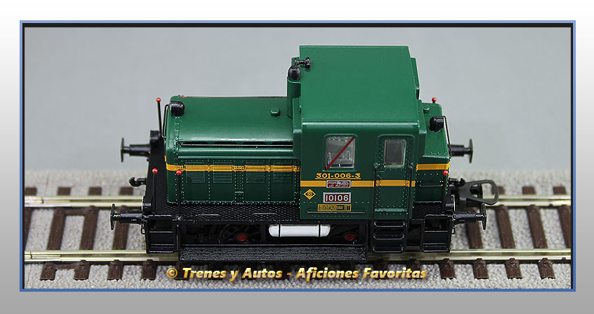 Locomotora diésel maniobras Serie 10100 "MEMË" 10106 - Renfe