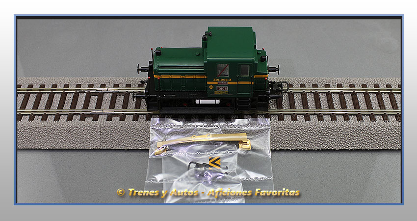 Locomotora diésel maniobras Serie 10100 "MEMË" 10106 - Renfe (Complementos)