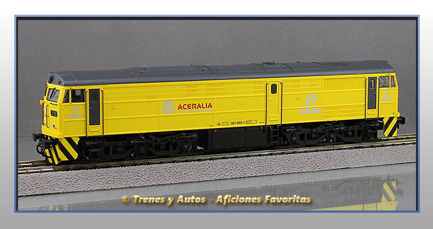 Locomotora diésel Serie 321 "Aceralia" - Renfe
