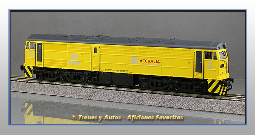 Locomotora diésel Serie 321 "Aceralia" - Renfe