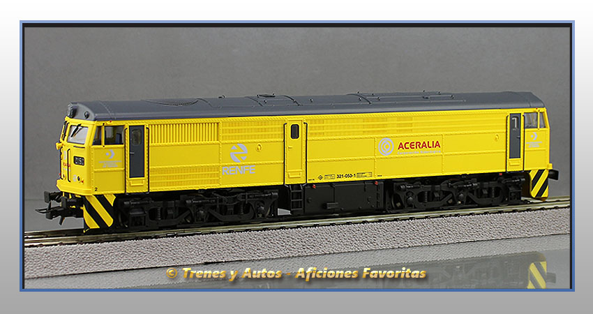 Locomotora diésel Serie 321 "Aceralia" - Renfe