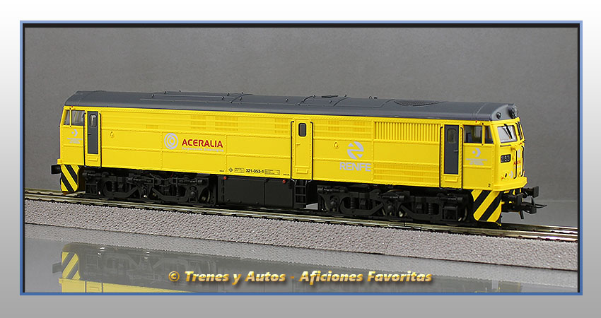 Locomotora diésel Serie 321 "Aceralia" - Renfe