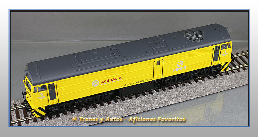 Locomotora diésel Serie 321 "Aceralia" - Renfe