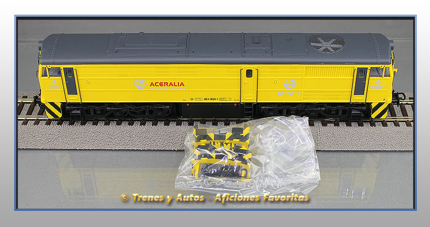Locomotora diésel Serie 321 "Aceralia" - Renfe (Complementos)