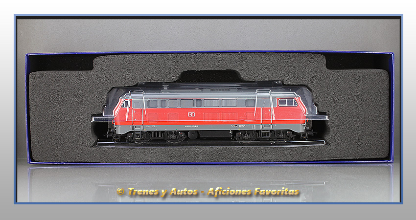 Locomotora diésel Serie 218 - DB
